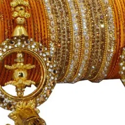 RENOY Set of 54 Zircon Studded Metal Bangles-picture-18