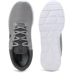 Puma Men's Escoot Concrete Grey Running Shoes image 4