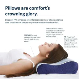 Sleepwell Impressions Curves Pillow image 4