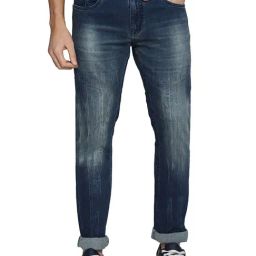 Allen cooper Navy Regular fit Jeans-picture-42