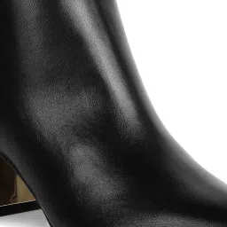 London Rag Women's Black Casual Booties image 4