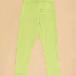 Pantaloons Junior Green Cotton Printed Trackpants image 4