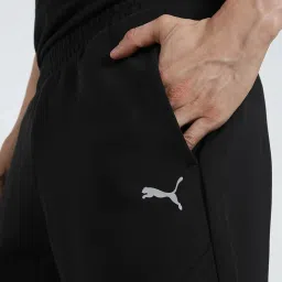 Puma Black Cotton Regular Fit Sports Shorts image 4