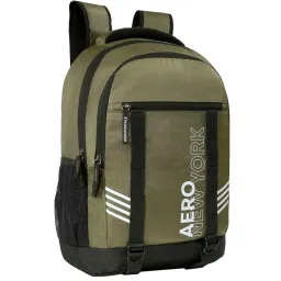 Aeropostale Leighton Olive Green Polyester Printed Backpack - 18 Ltrs image 4