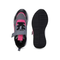 Puma Kids RS 3.0 Synth Pop Tile Grey & Black Casual Sneakers image 4