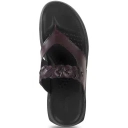 Mochi Men's Brown Thong Sandals image 4