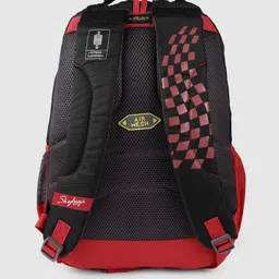 Skybags Unisex Black Typography Backpack image 3