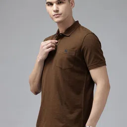 Van Heusen Pure Cotton Polo Collar T-shirt image 3