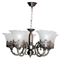 GAUVIK Black Glass Ceiling Lamp image 3
