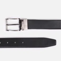 Allen Solly Black & Brown Leather Reversible Belt for Men image 4