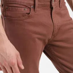 Levi's 512 Brown Slim Tapered Fit Jeans image 4