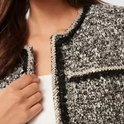 Forever New Multi Blended Regular Fit Jacket image 4