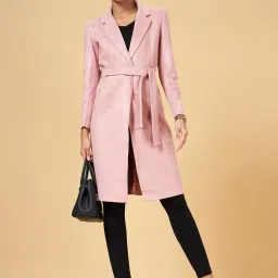 Annabelle by Pantaloons Pink Notched Lapel Jacket image 4