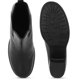 Truffle Collection Women's Jet Black Chelsea Boots image 4