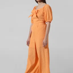 Only Orange Maxi Jumpsuit image 4