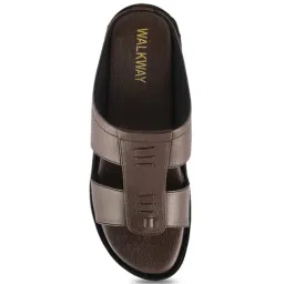 Walkway by Metro Men's Brown Casual Sandals image 3