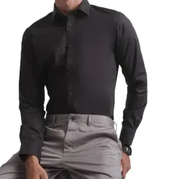 Matinique Black Slim Fit Shirt-picture-39