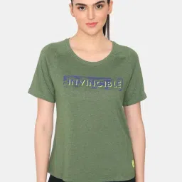 Rosaline by Zivame Green Printed T-Shirt-image-16