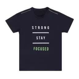 Bodycare Kids Navy Printed T-Shirt-image-89