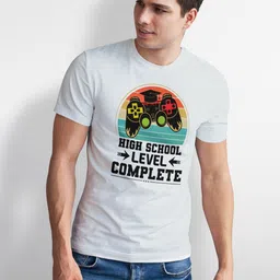 Seekbuylove Men Bio Finish Graphic Printed Pure Cotton T-shirt image 3