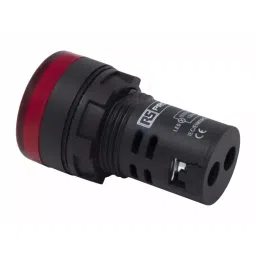 RS PRO LED Pilot Light Panel Mount Red 22 mm Cutout IP65 Round 110 V AC, 7637927 image 4