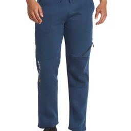 Octave Blue Polyester Regular fit Solid Track Pants-picture-47