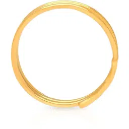 malabar gold and diamonds Malabar Gold & Diamonds 24 kt (995) 1 GM Vedhani Gold Ring Finger & Toe Ring image 3