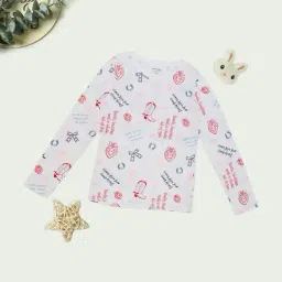 Pantaloons Junior Girls Cloud Dancer Printed T-Shirt-picture-18