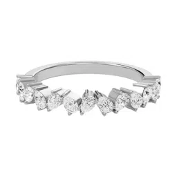 SHINE ETERNAL Lab Grown Diamond 14k (585) White Gold Ring for Women-picture-38