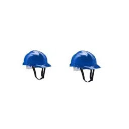 Rahul Professionals Polyethylene Shell Hiking Nape Type Hard Hat Blue Safety Helmet with Adjustable Chin Strap Closer Free Size (Pack of 2)-picture-25
