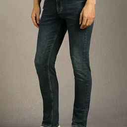 Louis Philippe Jeans Men Slim Fit Mid-Rise No Fade Jeans image 3