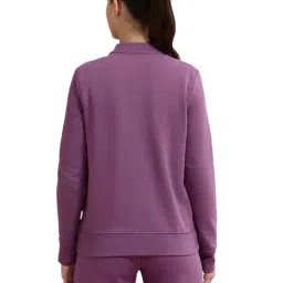 Amante Purple Cotton Regular Fit Jacket image 2