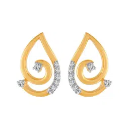 P.C. Chandra Jewellers 18 kt Gold & Diamond Earrings-picture-31