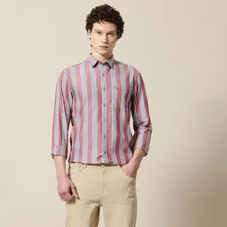 Mr Bowerbird Men Premium Striped Casual Shirt-image-97