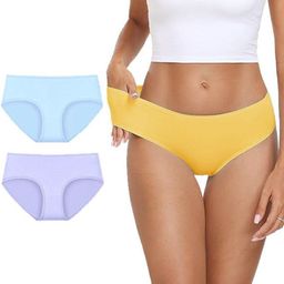 Diving Deep Women Pack of 3 Cotton Assorted Hipster Briefs-image-69