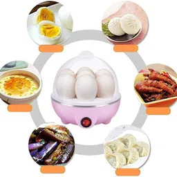 whimsywar WhimsyWar™ Egg Boiler Electric Automatic Off 7 Egg Poacher For Steaming, Boiling, Frying and Cooking with Stainless Steel Heating Plate image 5