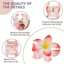 Elecsera Unisex Set of 6 Claw Clip image 2