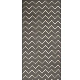 Saral Home Cotton Multi Purpose Jacquard Bedside Runner - Grey image 2