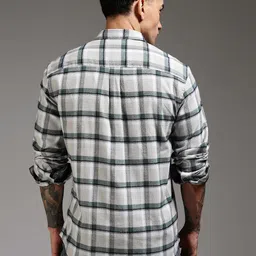 HERE&NOW Men Checked Casual Shirt image 3