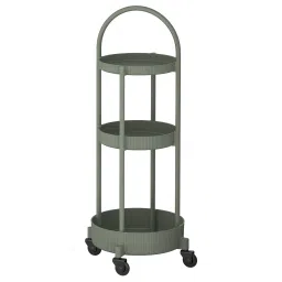 ikea juttersbo Trolley, grey-green, 36x36 cm image 1