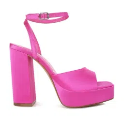 London Rag Women's Pink Ankle Strap Sandals-picture-16