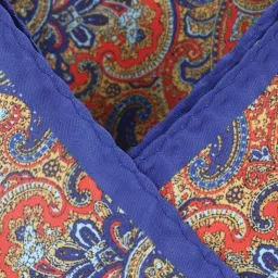 Allen Solly Blue & Red Printed Pocket Square image 4