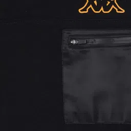 KAPPA Kids Black Cotton Printed T-Shirt image 4