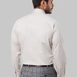 Raymond Men Brown Regular Fit Solid Formal Shirt image 2