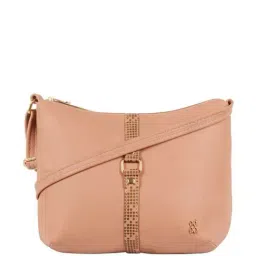 Baggit Pink Solid Medium Sling Handbag-picture-14