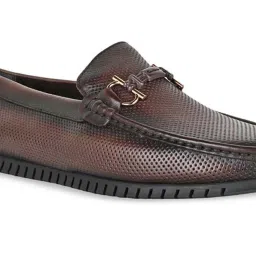 Imperio by Regal Men's Coffee Casual Loafers image 4