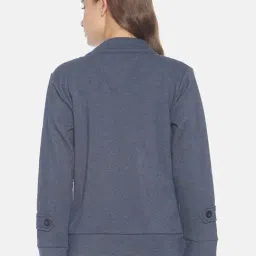 Campus Sutra Blue Jacket image 2