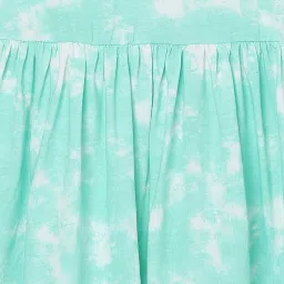 Fame Forever by Lifestyle Kids Blue Cotton Printed Dress image 4