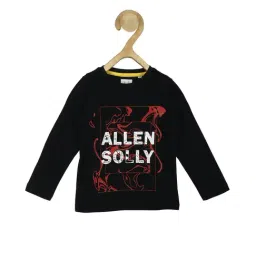 Allen Solly Junior Black Printed T-Shirt-picture-23