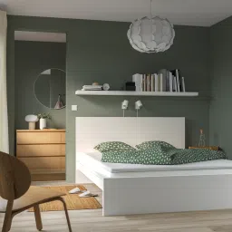 ikea nisseholm Mattress pad, white, 180x200 cm image 2